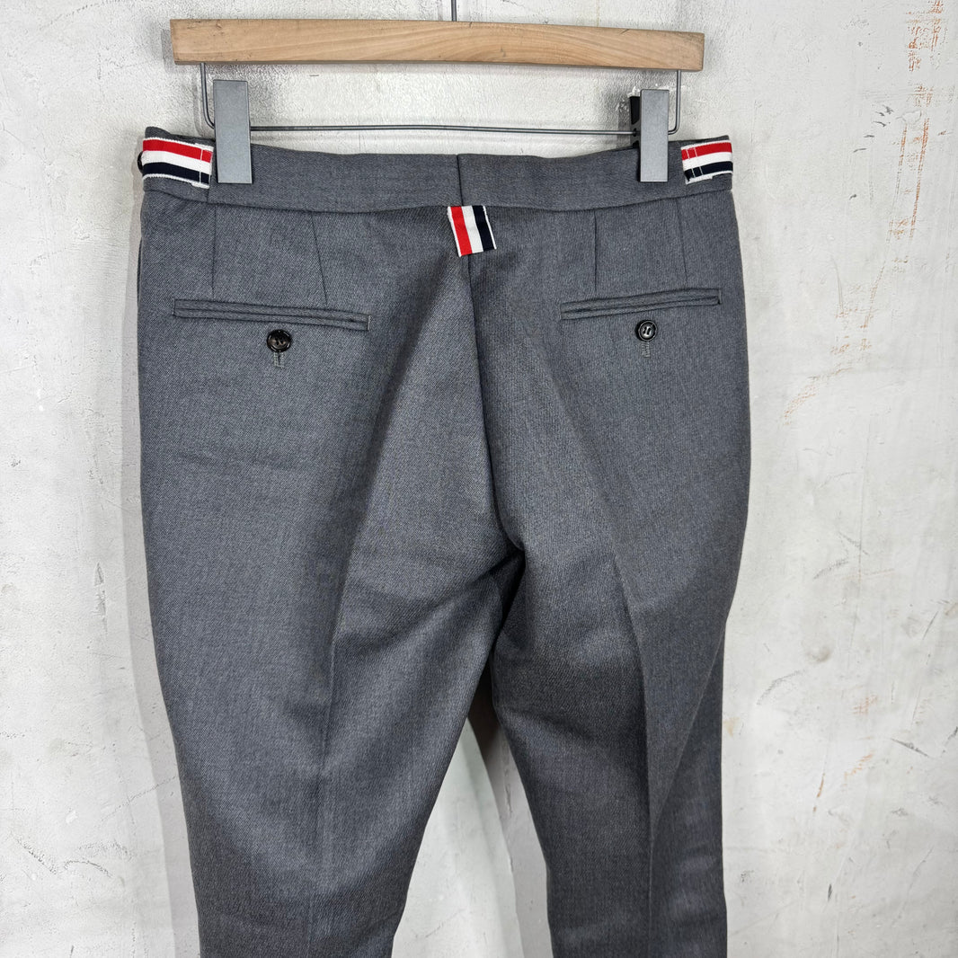 Thom Browne Grey Heavy Trousers