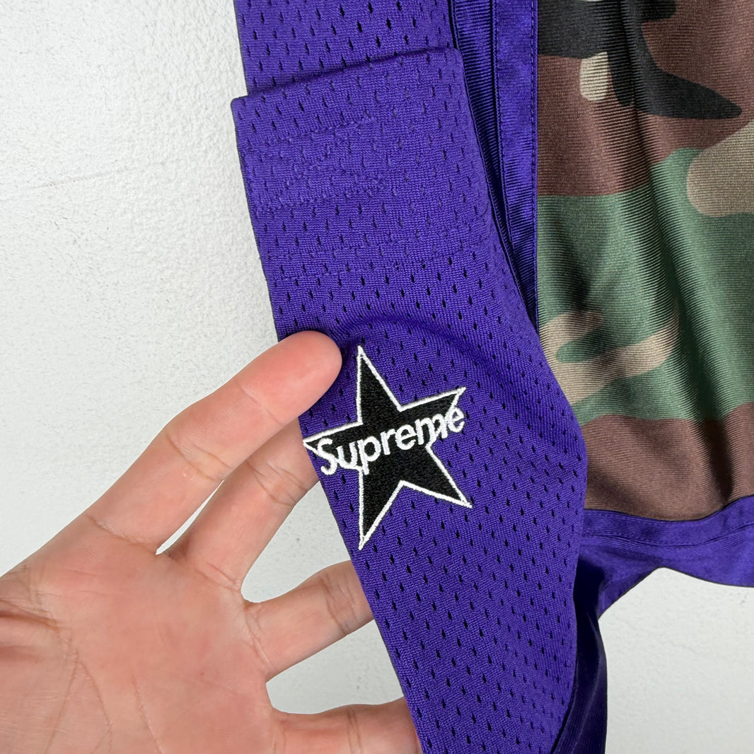 Supreme Camo/Purple Star Shorts