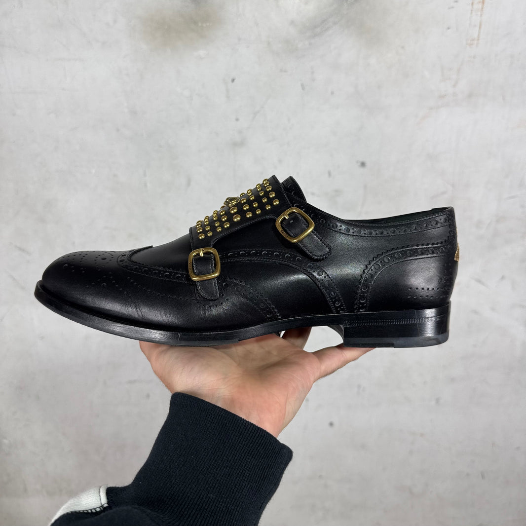 Gucci Rivet Strapped Derbys