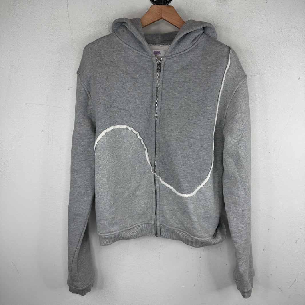 ERL Swirl Zip-Up Hoodie