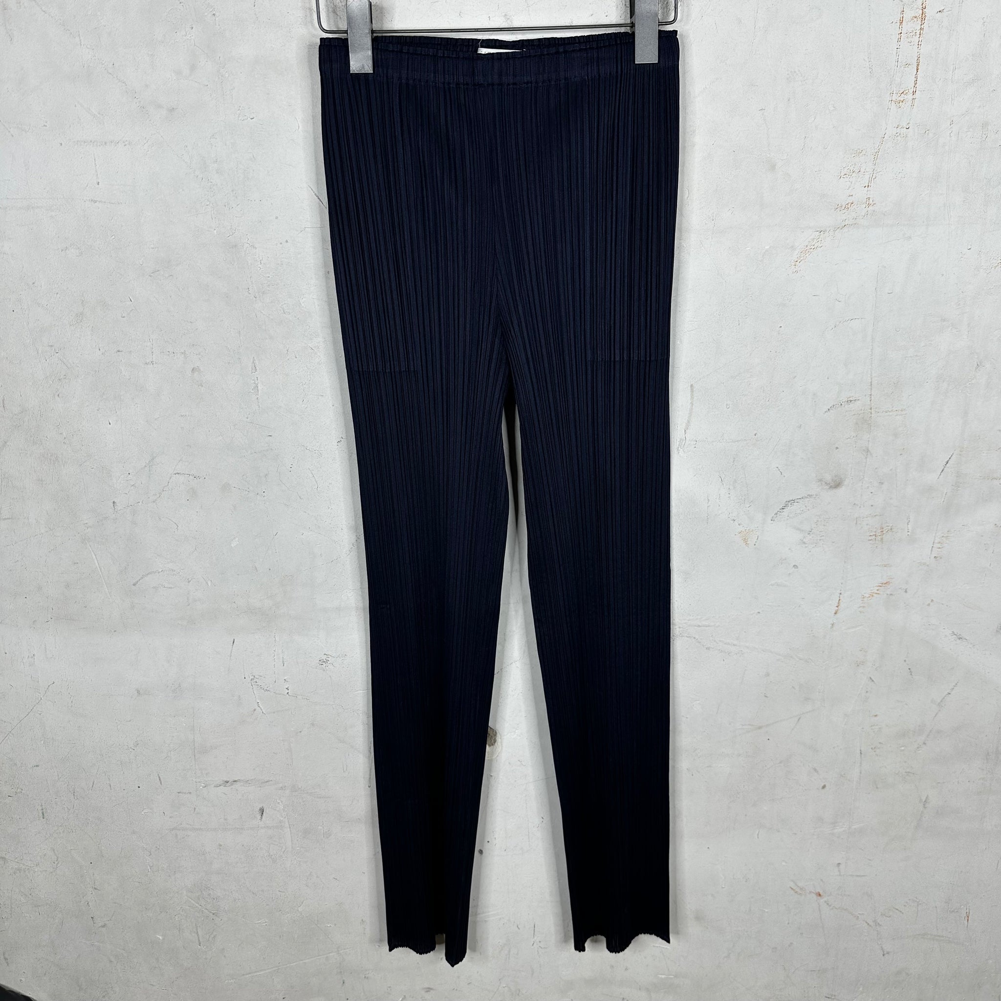 Issey Miyake Pleats Please Straight Trousers