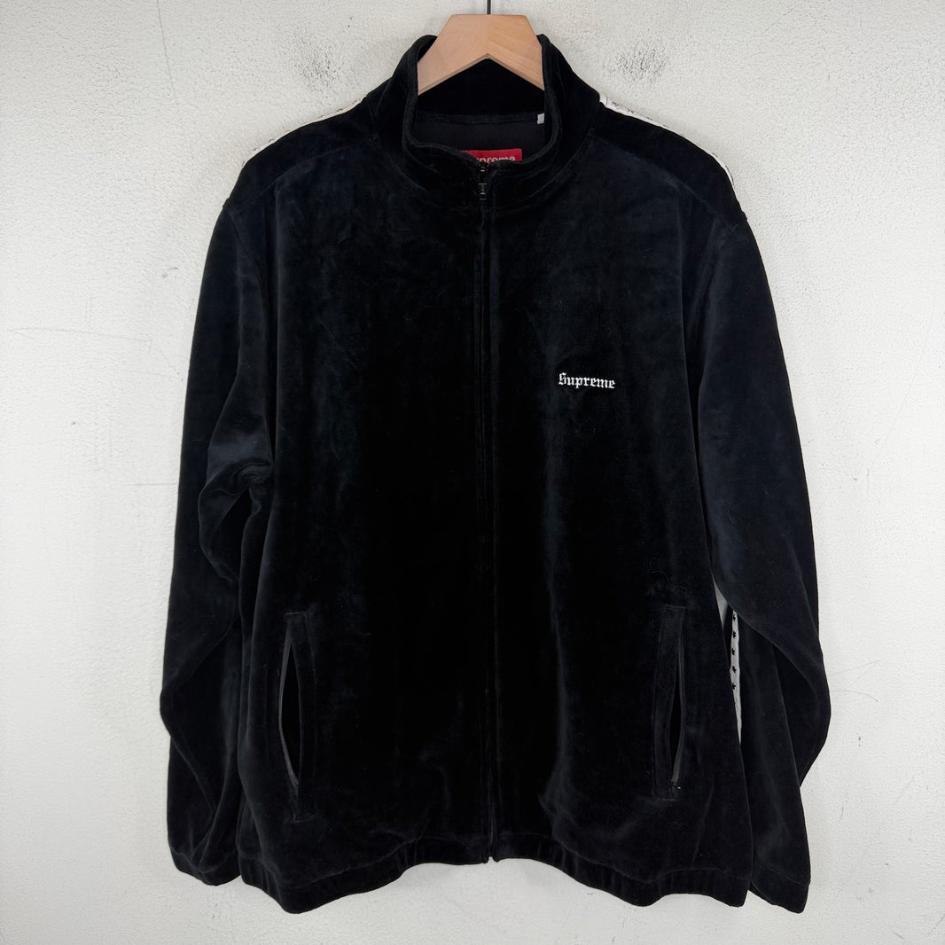 Supreme Velour Star Track Jacket