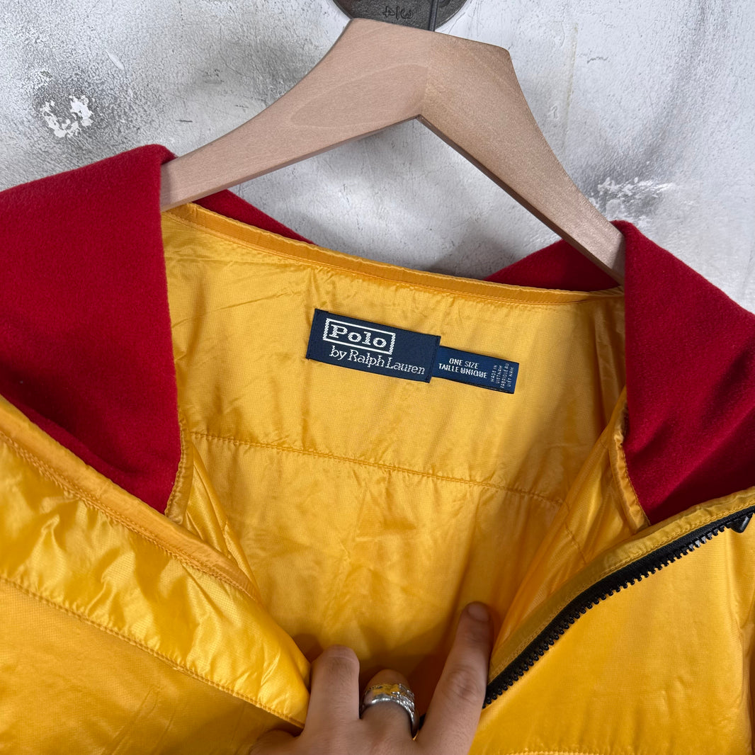 Ralph Lauren Snow Beach Yellow Poncho