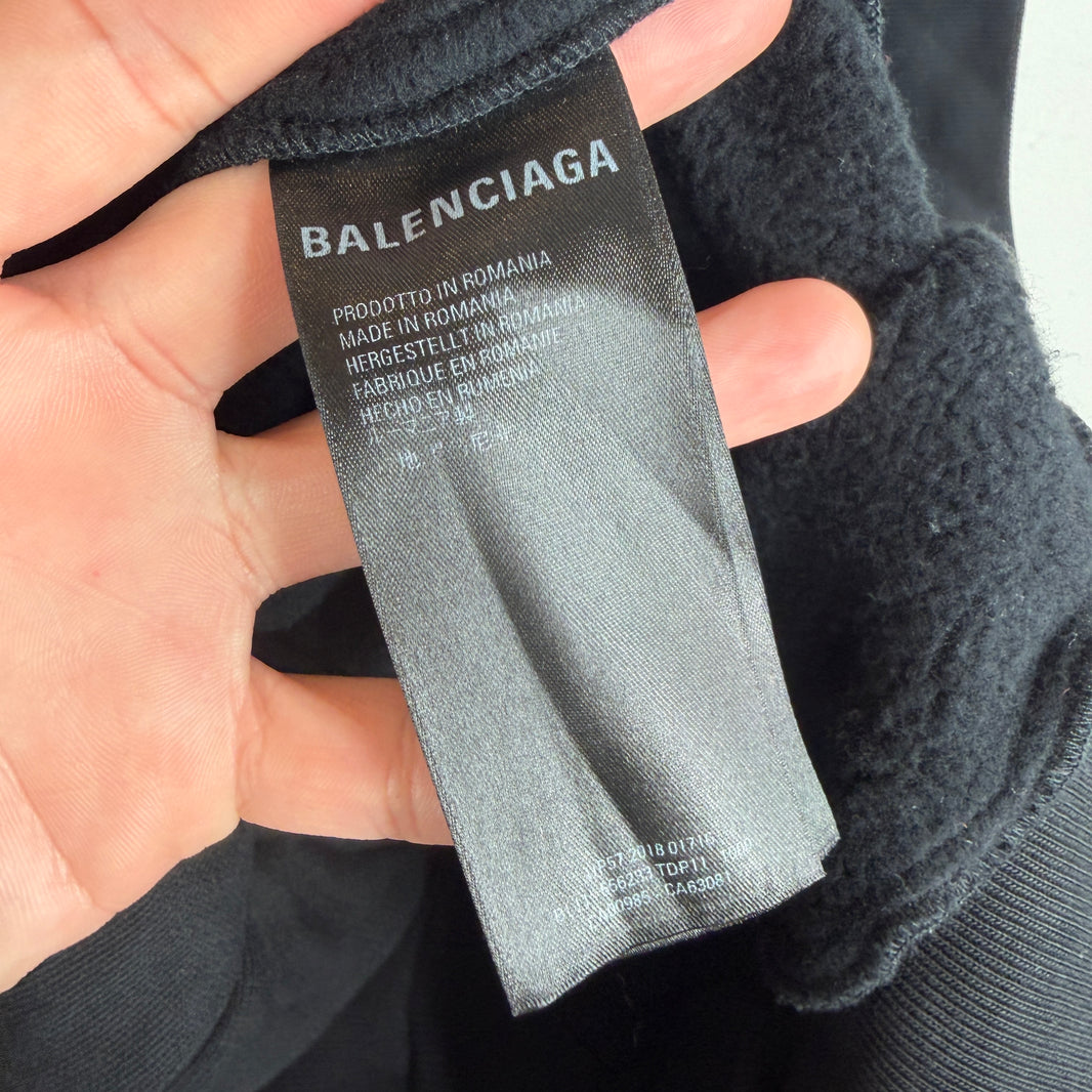 Balenciaga Spring Collection Hybrid Quarter Zip Sweater