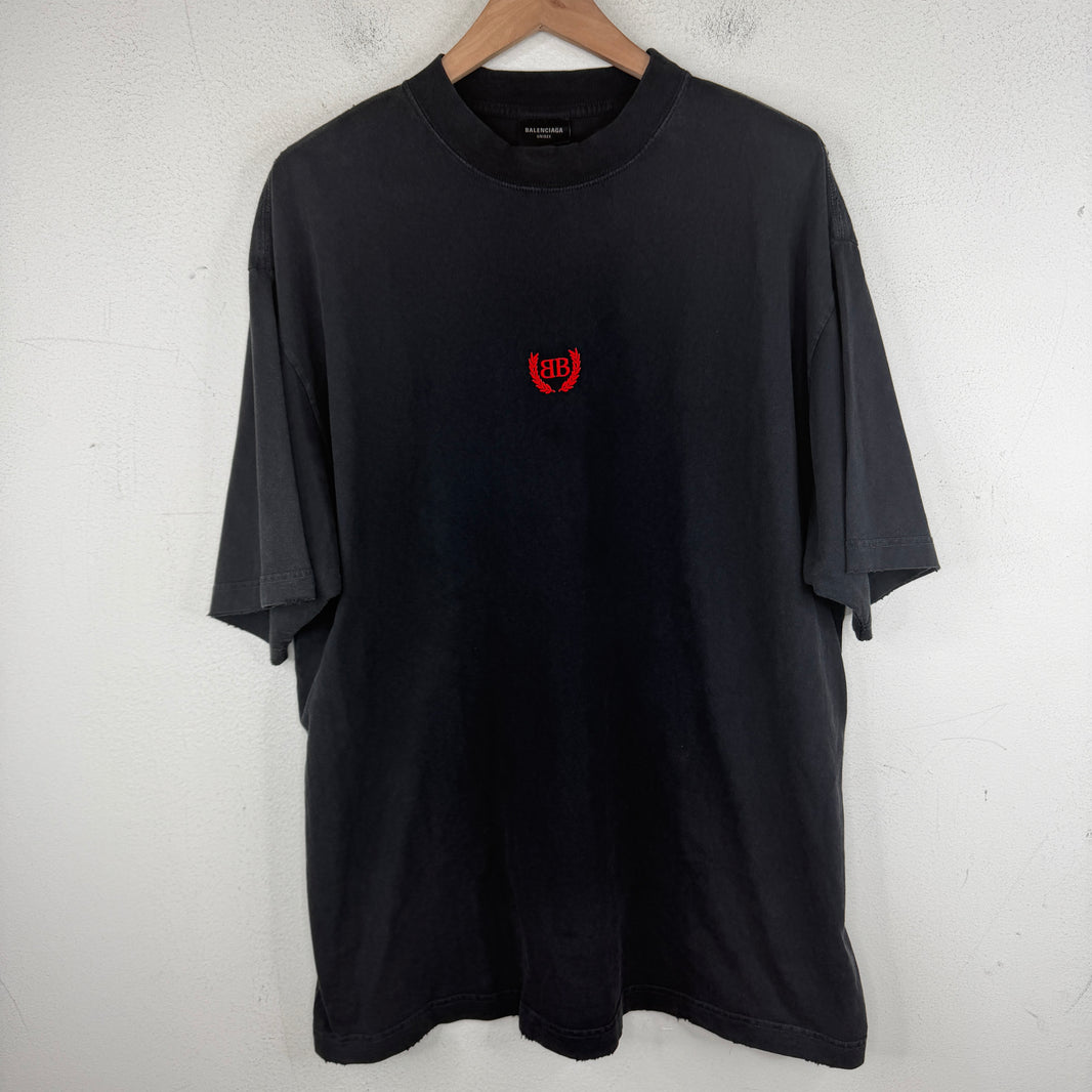Balenciaga BB Crest Logo T-Shirt