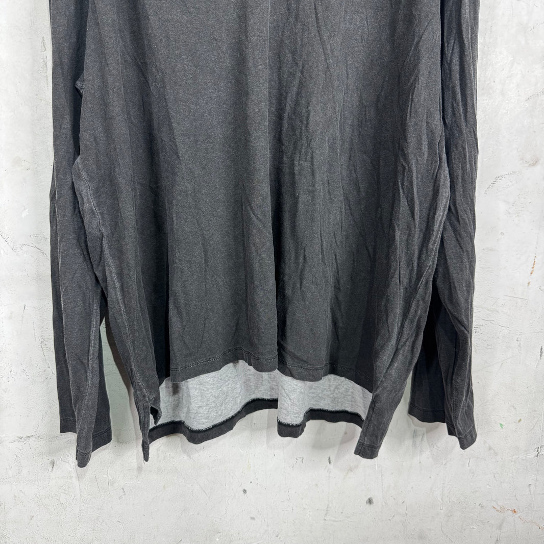 Our Legacy George L/S Washed Black T-Shirt
