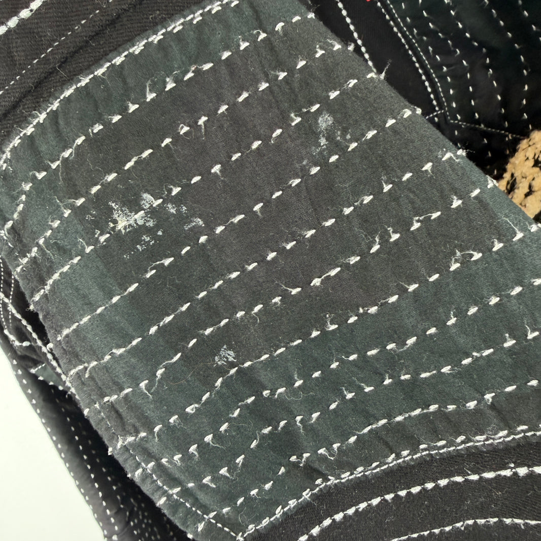 Denim Tears Levi's Quilted Snap Button Shirt