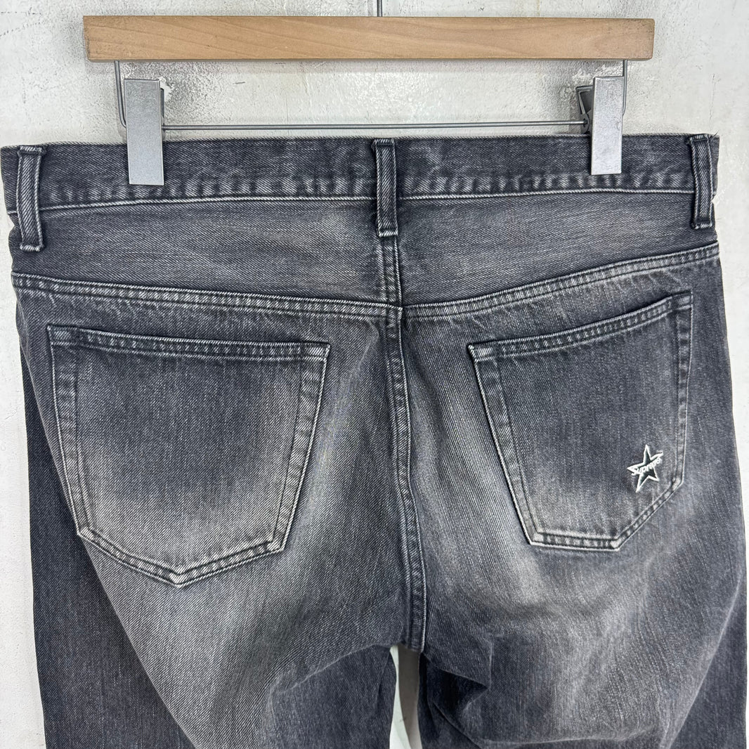 Supreme Faded Grey Selvedge Jeans