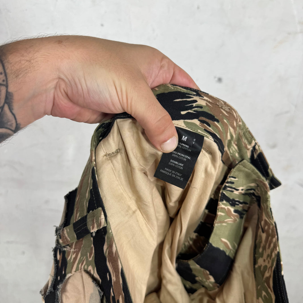 Vetements Laser Cut Camo Cargo Pants