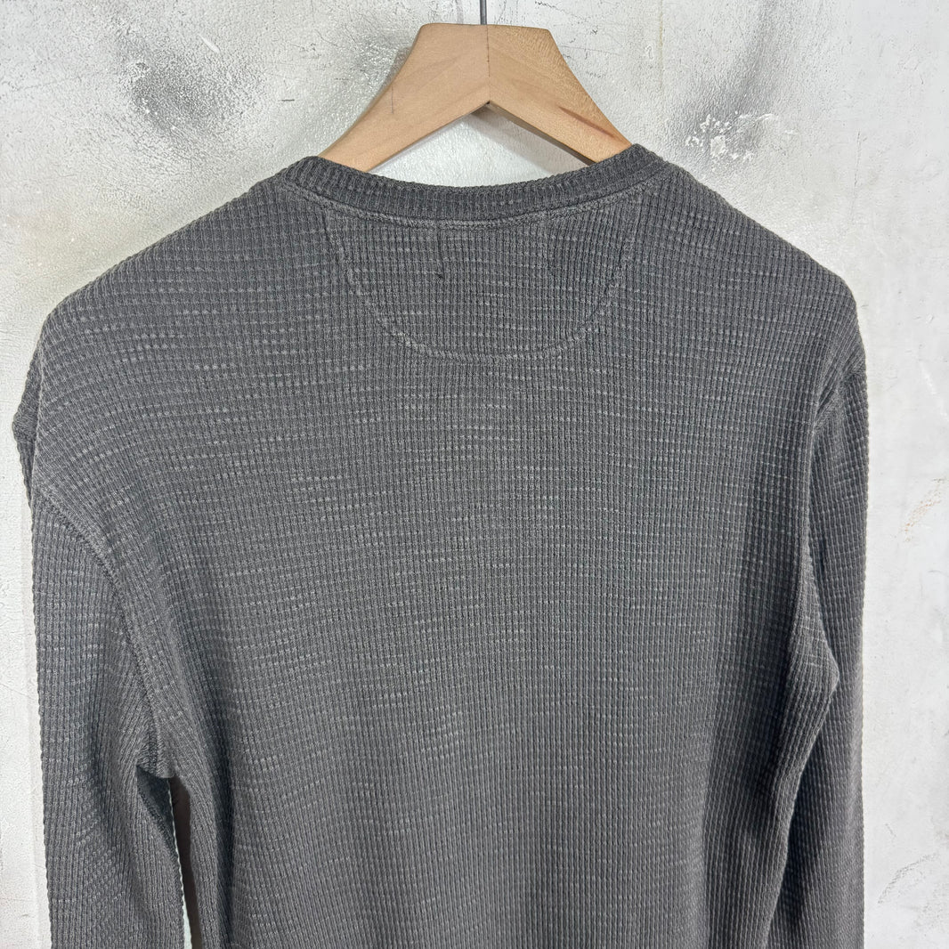 RRL Grey Henley Shirt