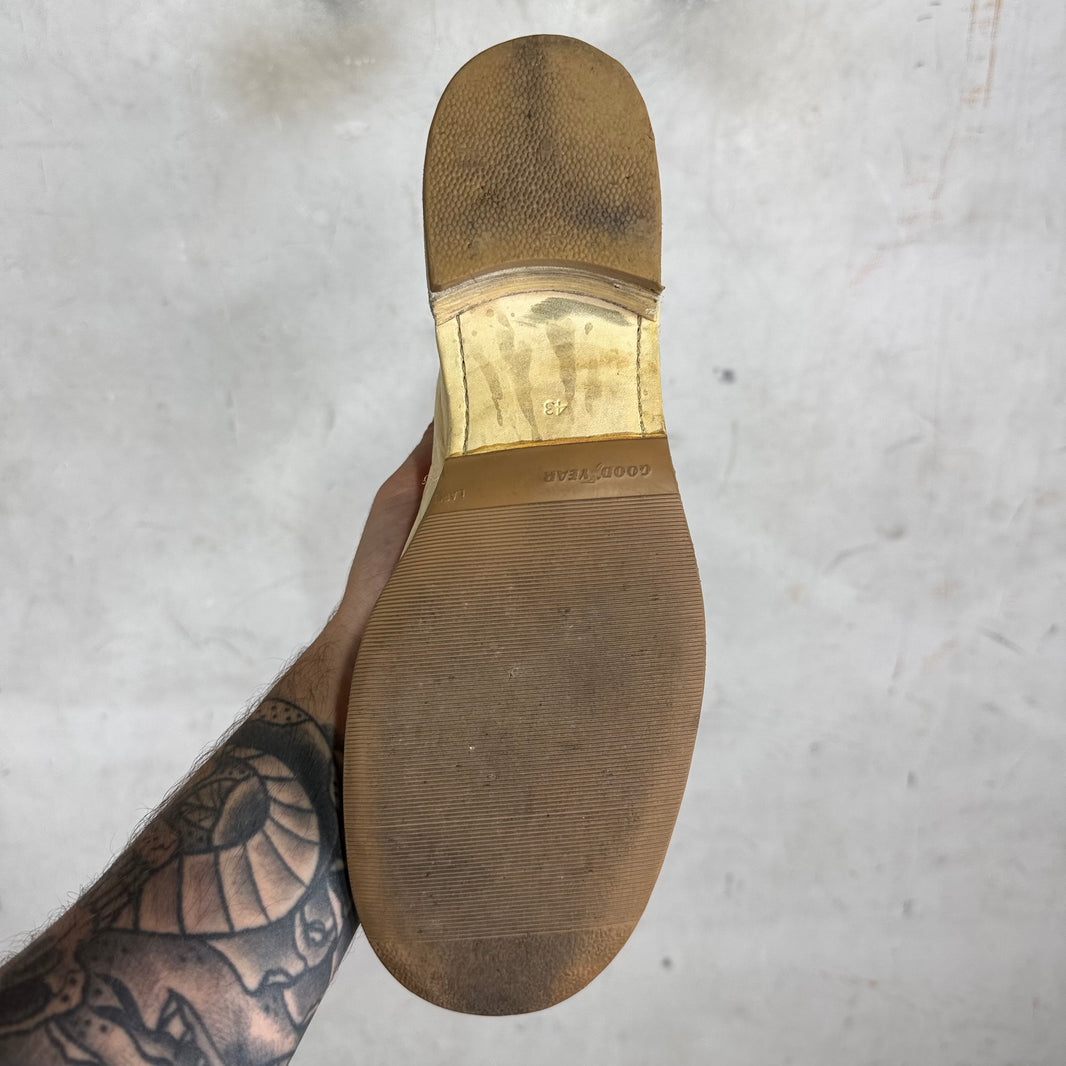 Guidi Yellow 788 Back Zip Boots