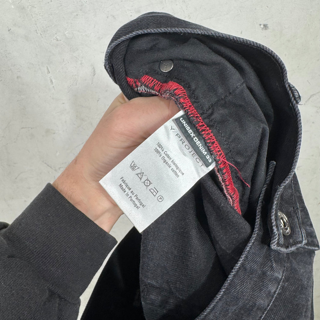 Y/Project Evergreen Snap Off Jeans Black