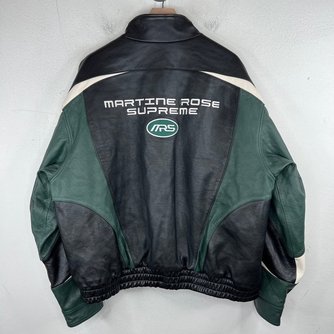 Supreme Martine Rose Leather Racing Jacket