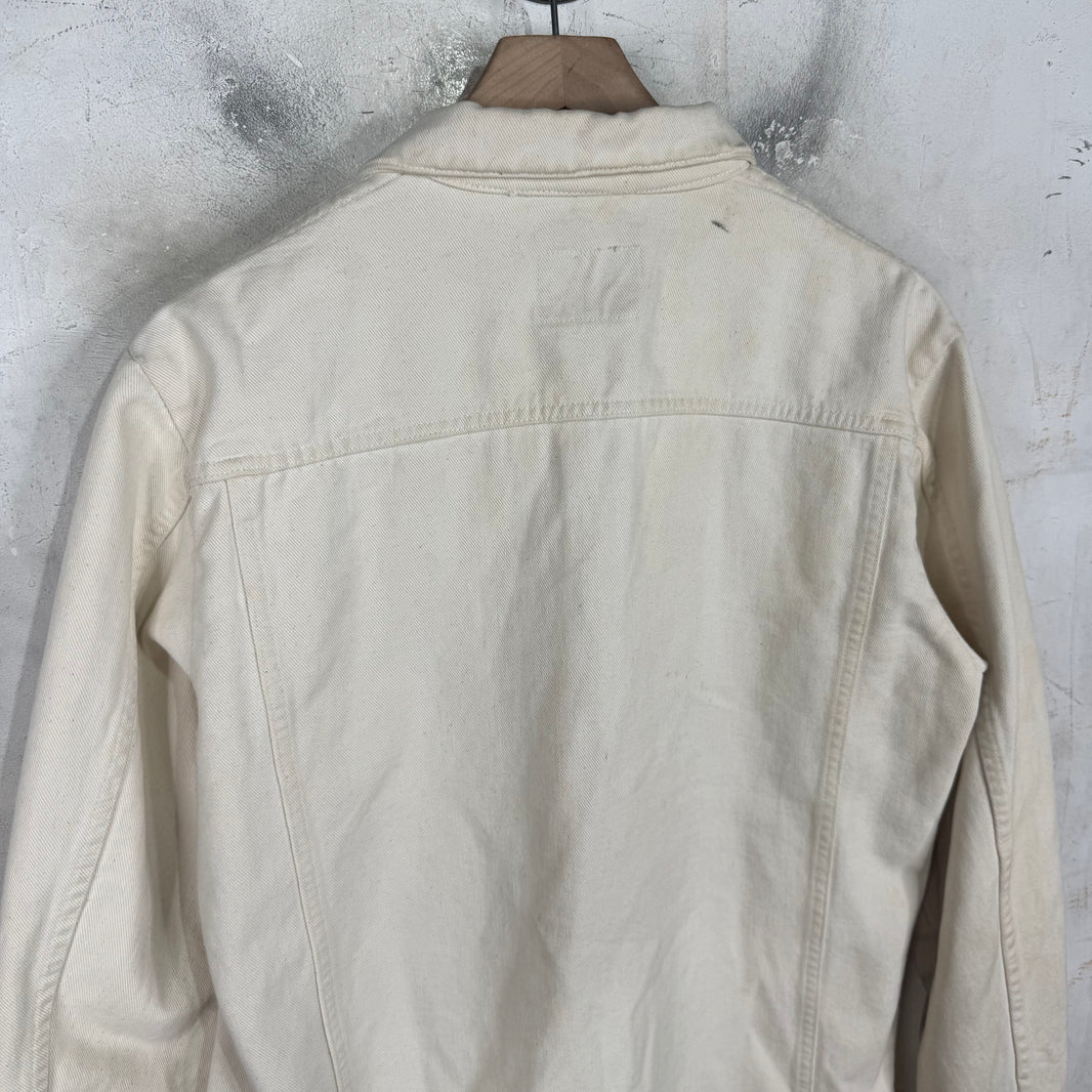 Helmut Lang 1998 No Waistband Trucker Jacket