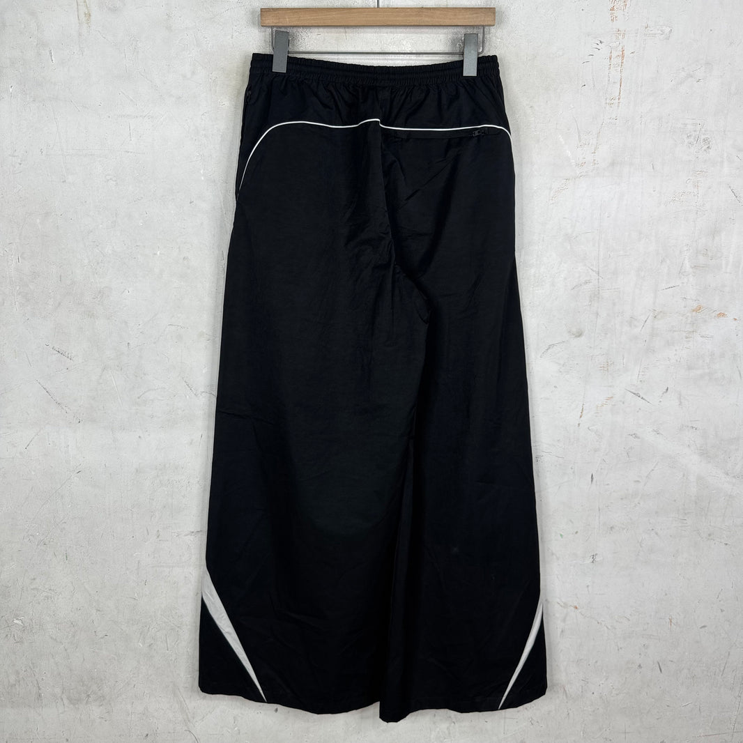 Acne Studios Wide Paneled Logo Track Pants