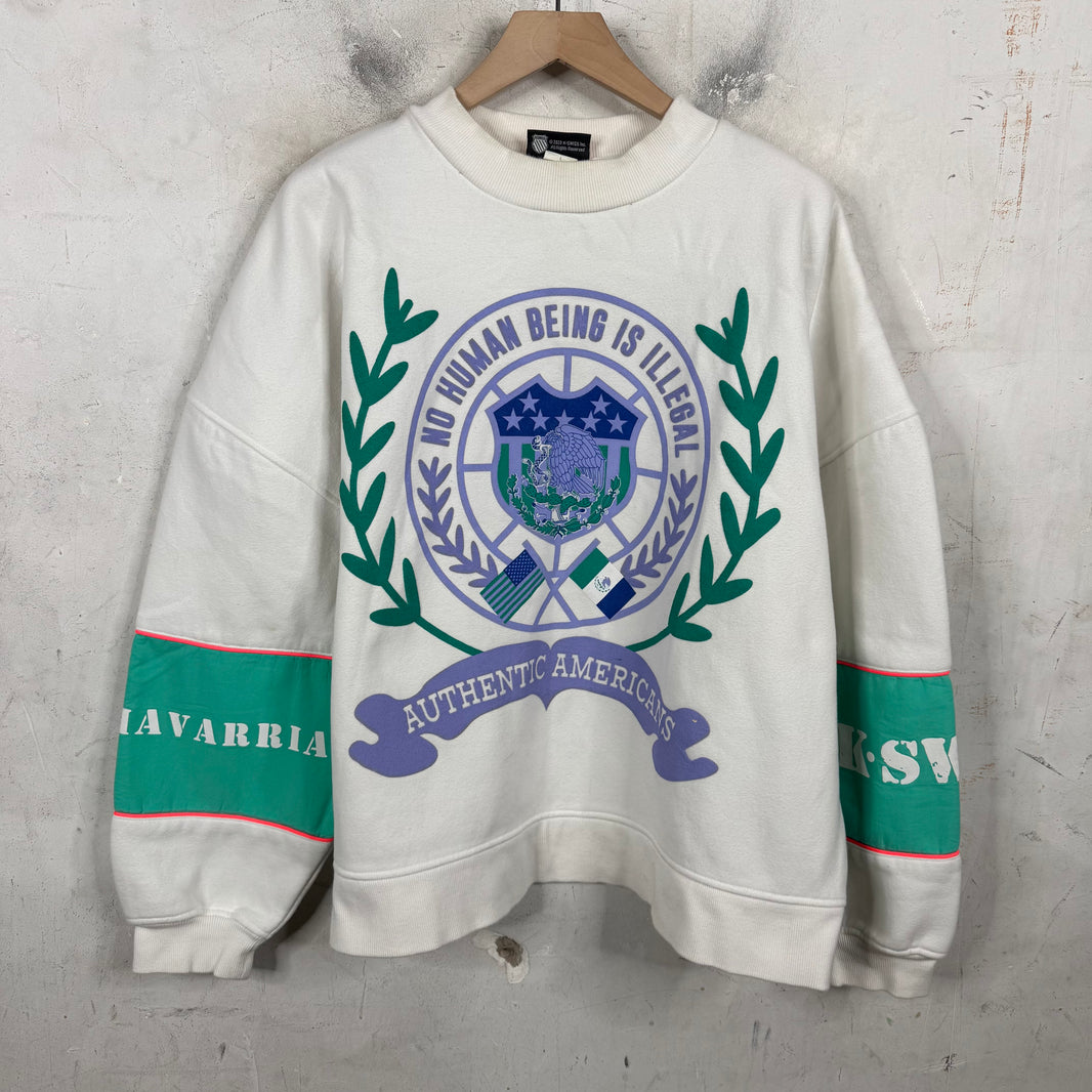Willy Chavarria x K Swiss Graphic Crewneck
