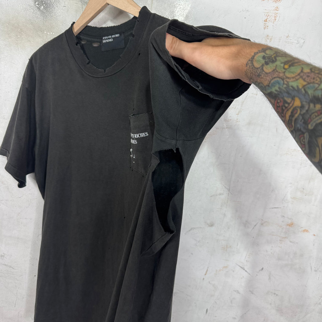 ERD Distressed Logo Pocket T-Shirt