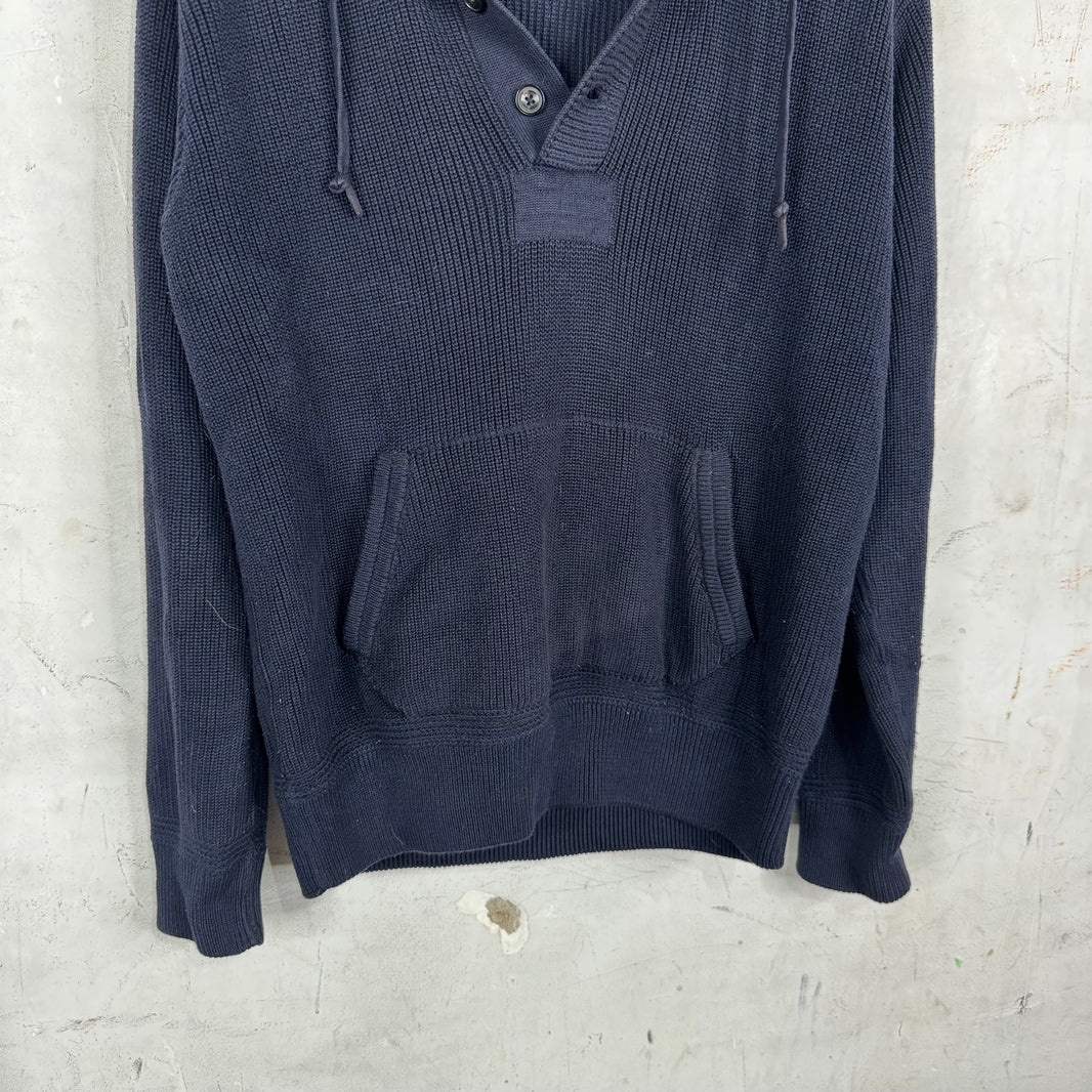 Ralph Lauren Knitted Pullover Hoodie