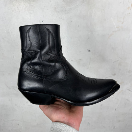 Celine Steel Tipped Western Boots