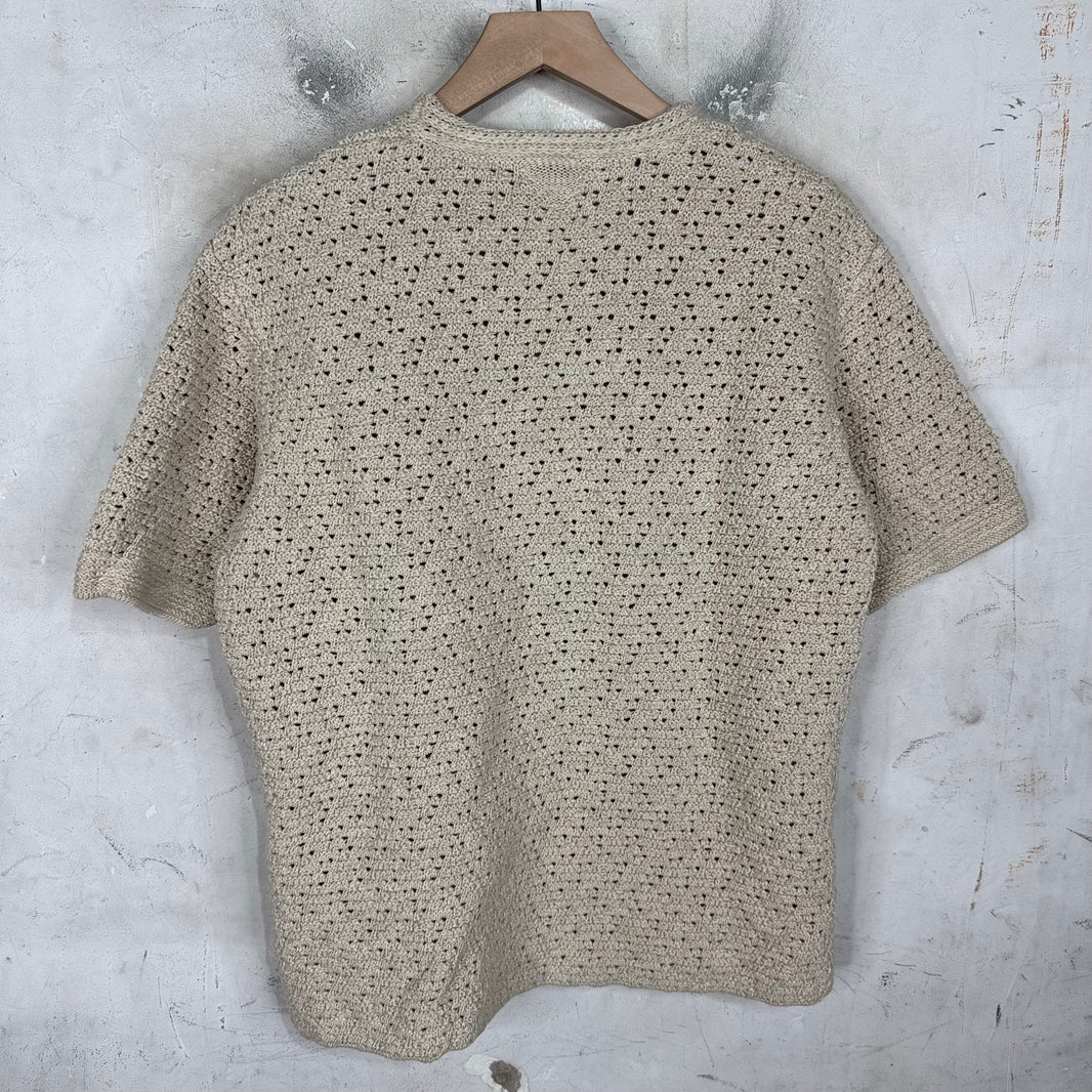 Bottega Veneta Crochet Knit T-Shirt