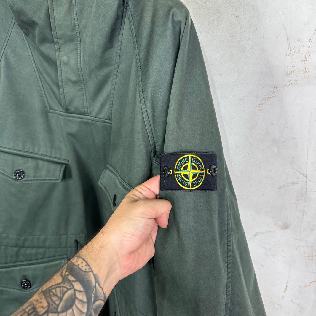 Stone Island Raso Gommato Cargo Flock