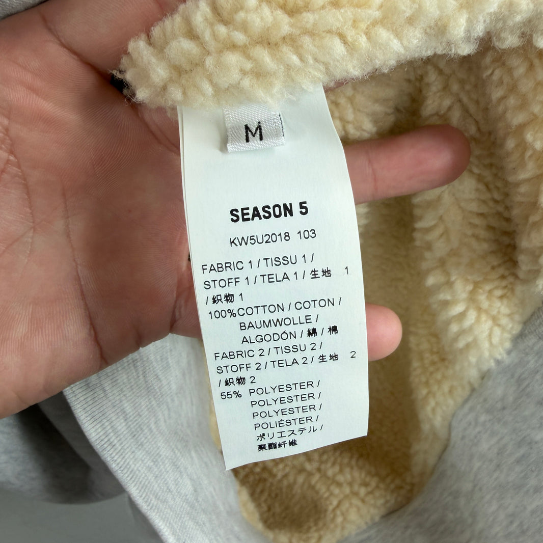 Yeezy Shearling Lined Padded Zip Hoodie