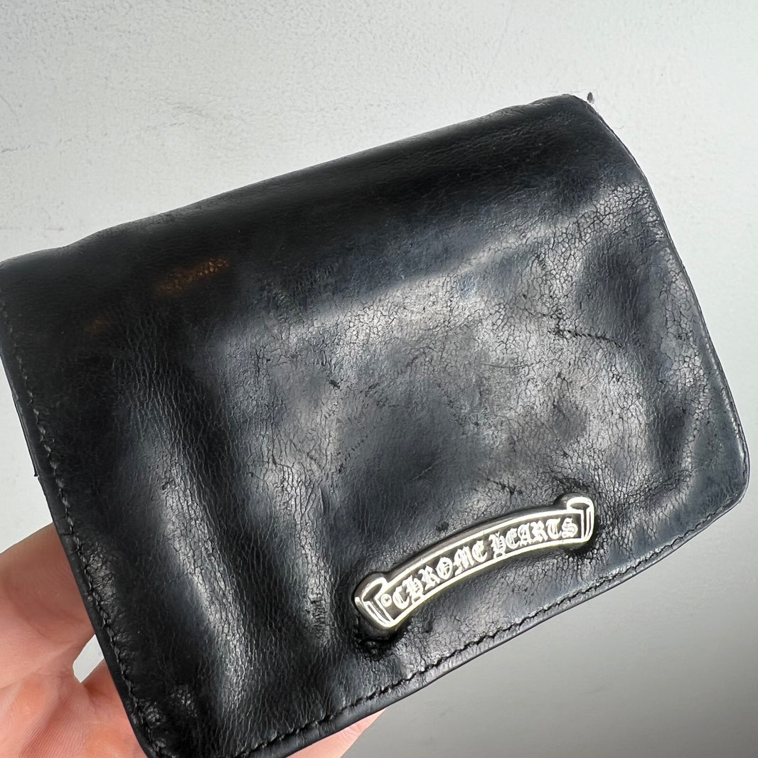Chrome Hearts Soft Leather Fold Wallet