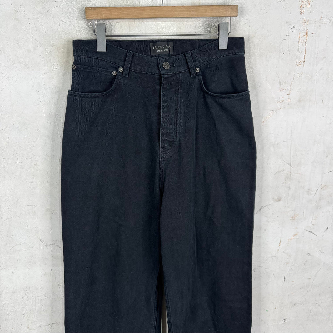 Balenciaga Garde Robe Baggy Jeans