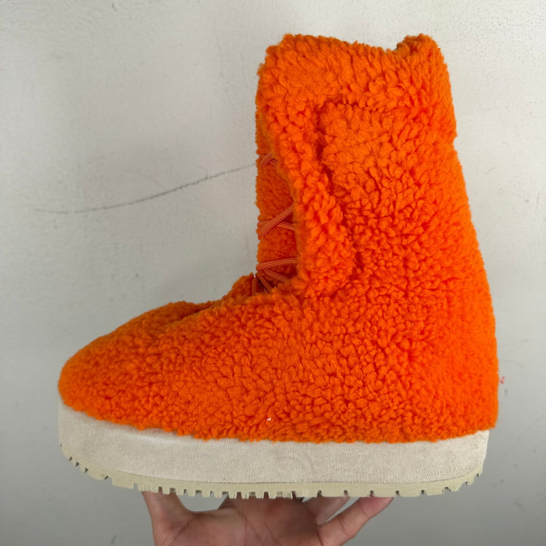 PDFCHANNEL Orange Venus Fur Boots