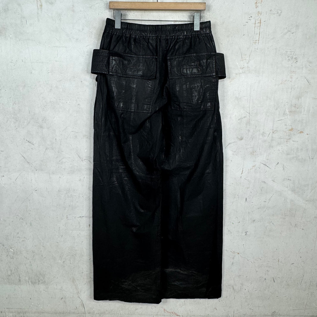 DRKSHDW Waxed Wide Creatch Pants