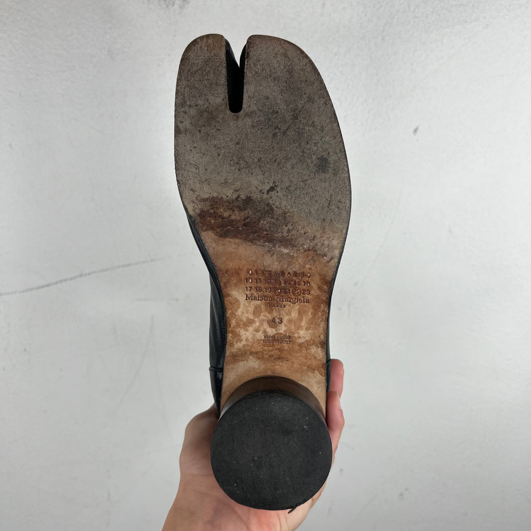 Margiela Black Tabi Heel Boots