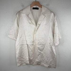 Amiri White Silk S/S Shirt