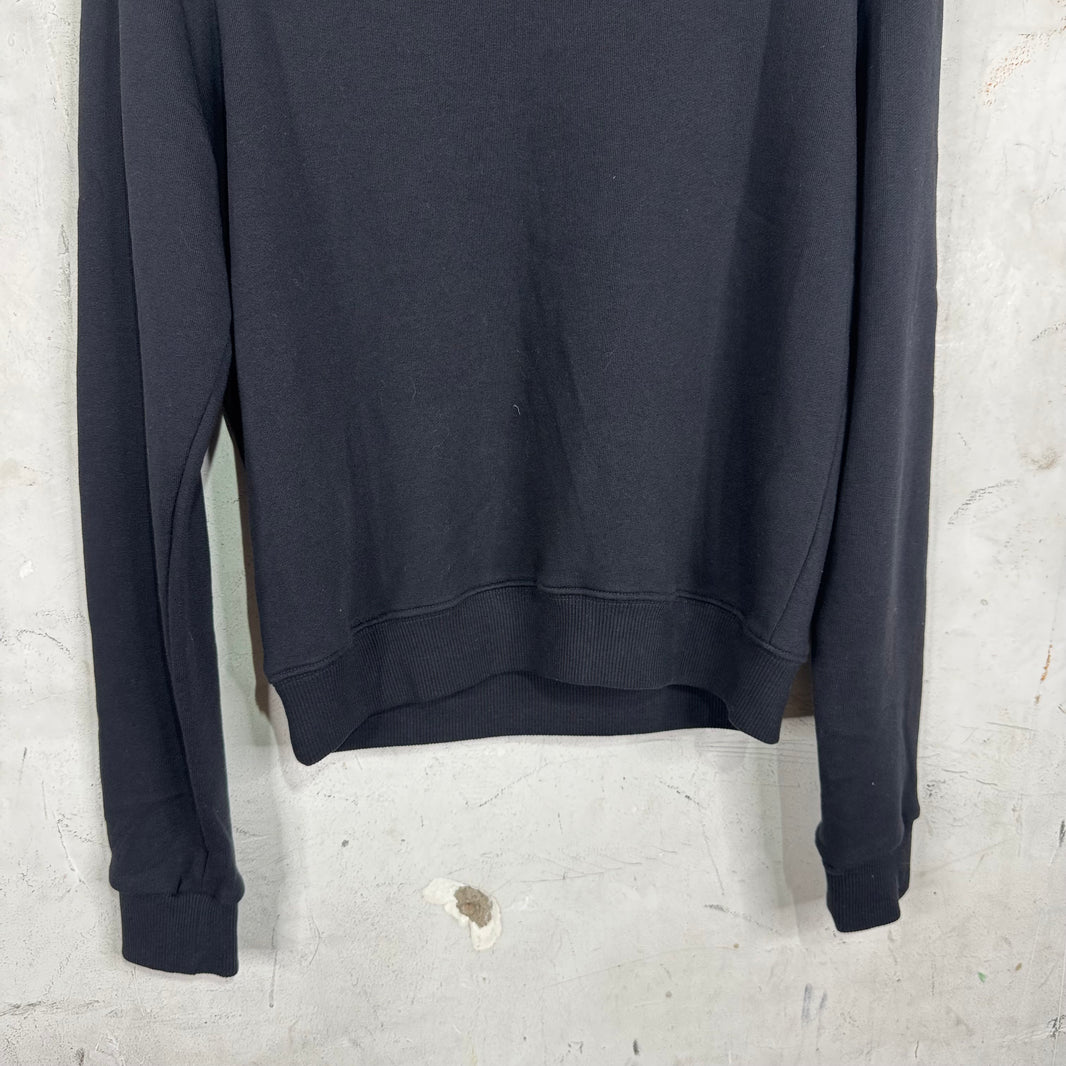 Saint Laurent Chain Embellished Crewneck Sweatshirt