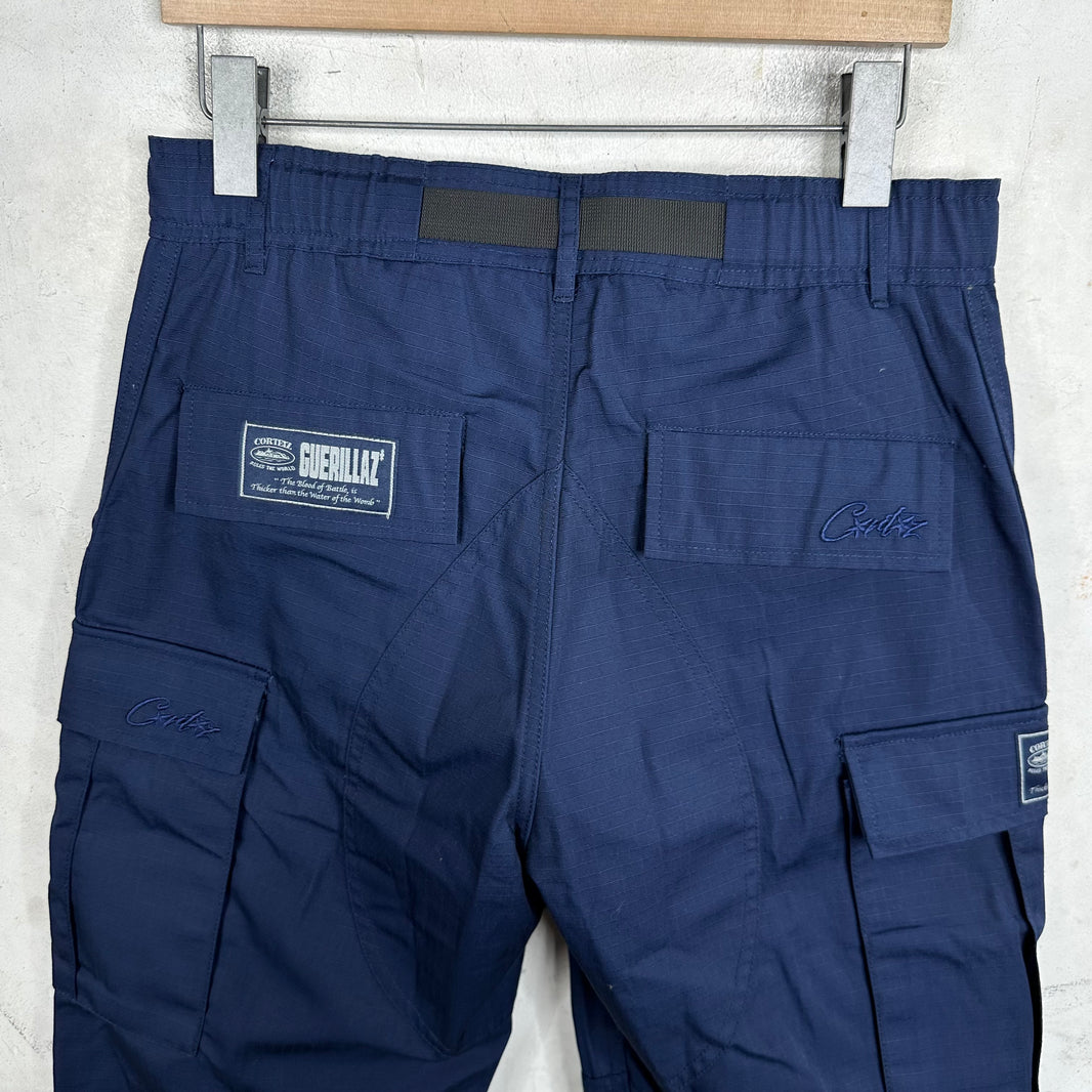 Corteiz Alcatraz Ripstop Belted Cargos