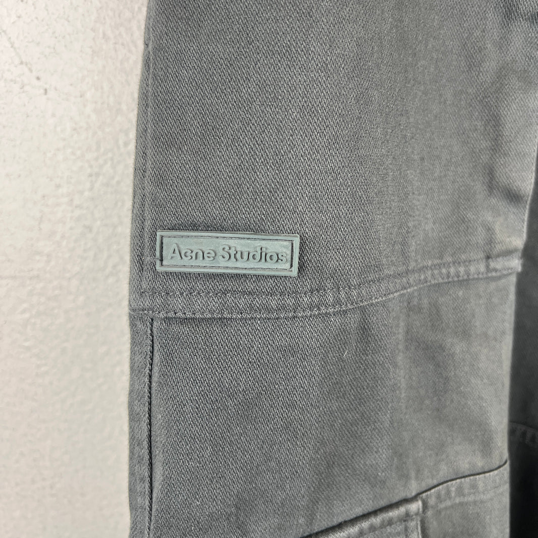 Acne Studios Gray Cargo Trousers