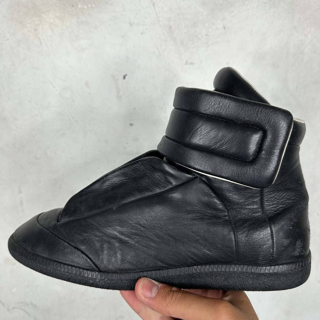 Margiela Black Leather Future Highs