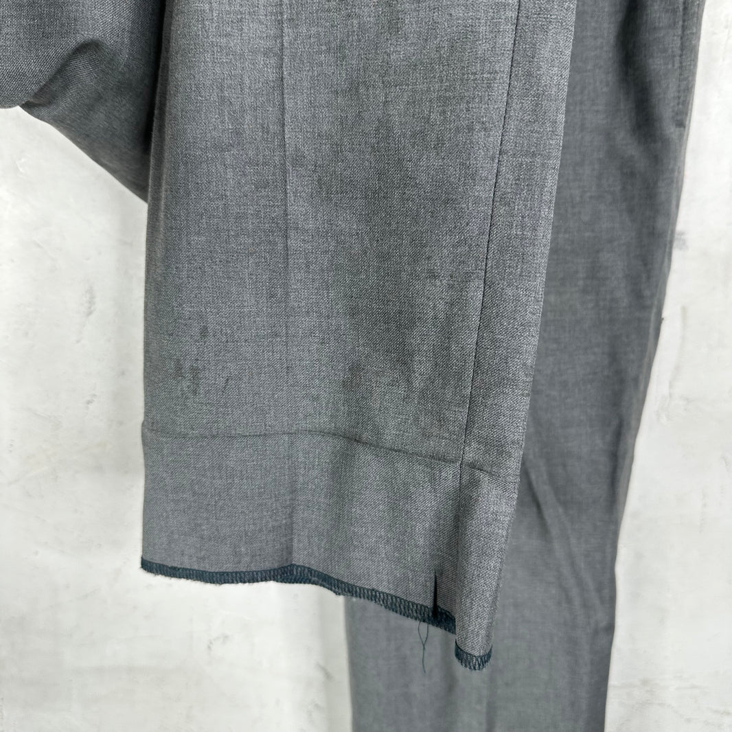 Givenchy Gray Wool Suit Set