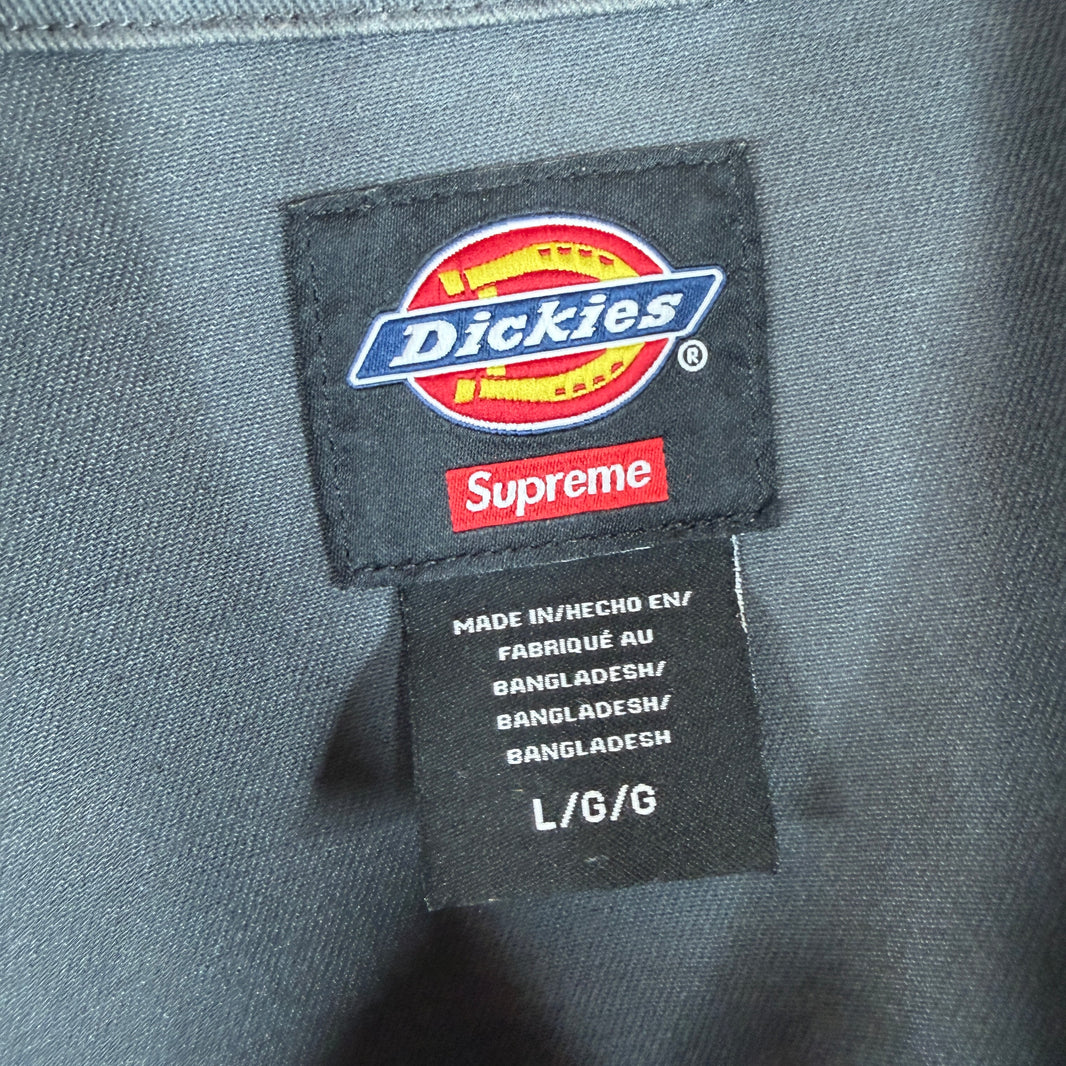 Supreme DIckies Striped Work Jacket
