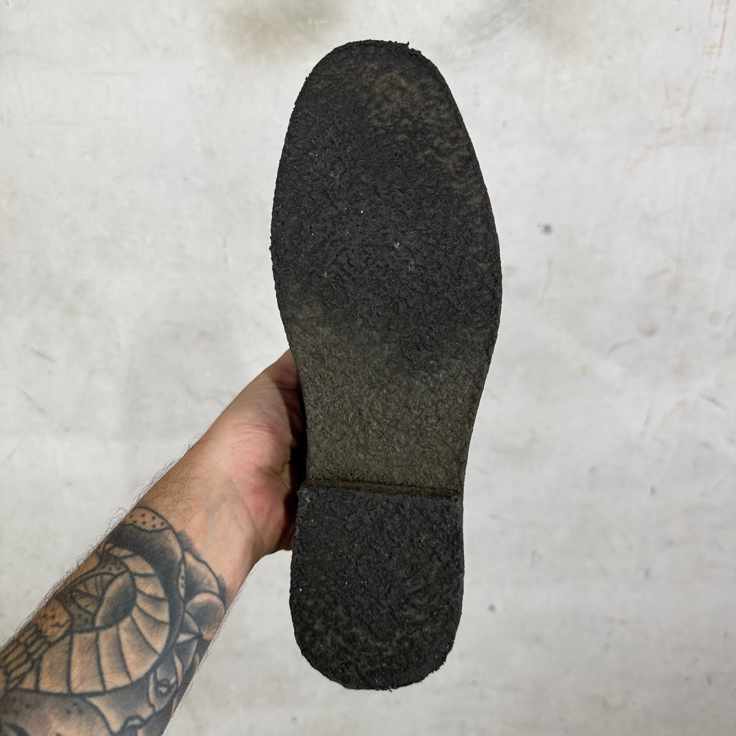 Lemaire Brown Leather Piped Slippers