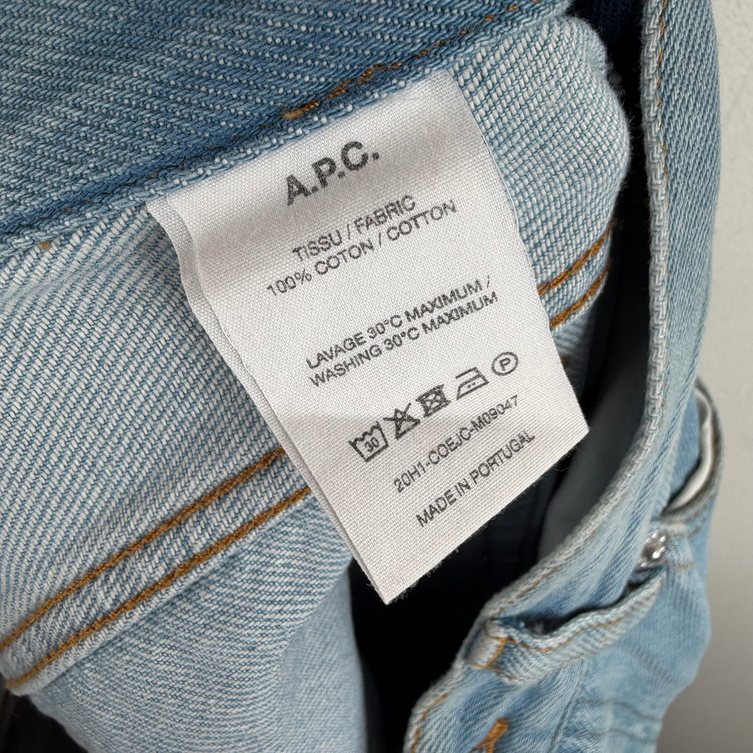 APC Light Wash Petit New Standard Jeans