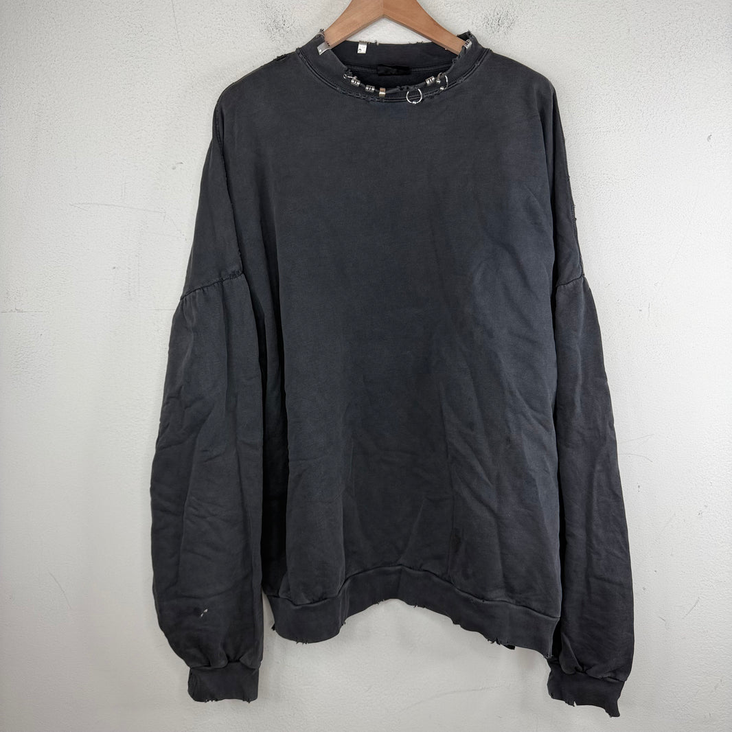 Balenciaga Pierced Crewneck