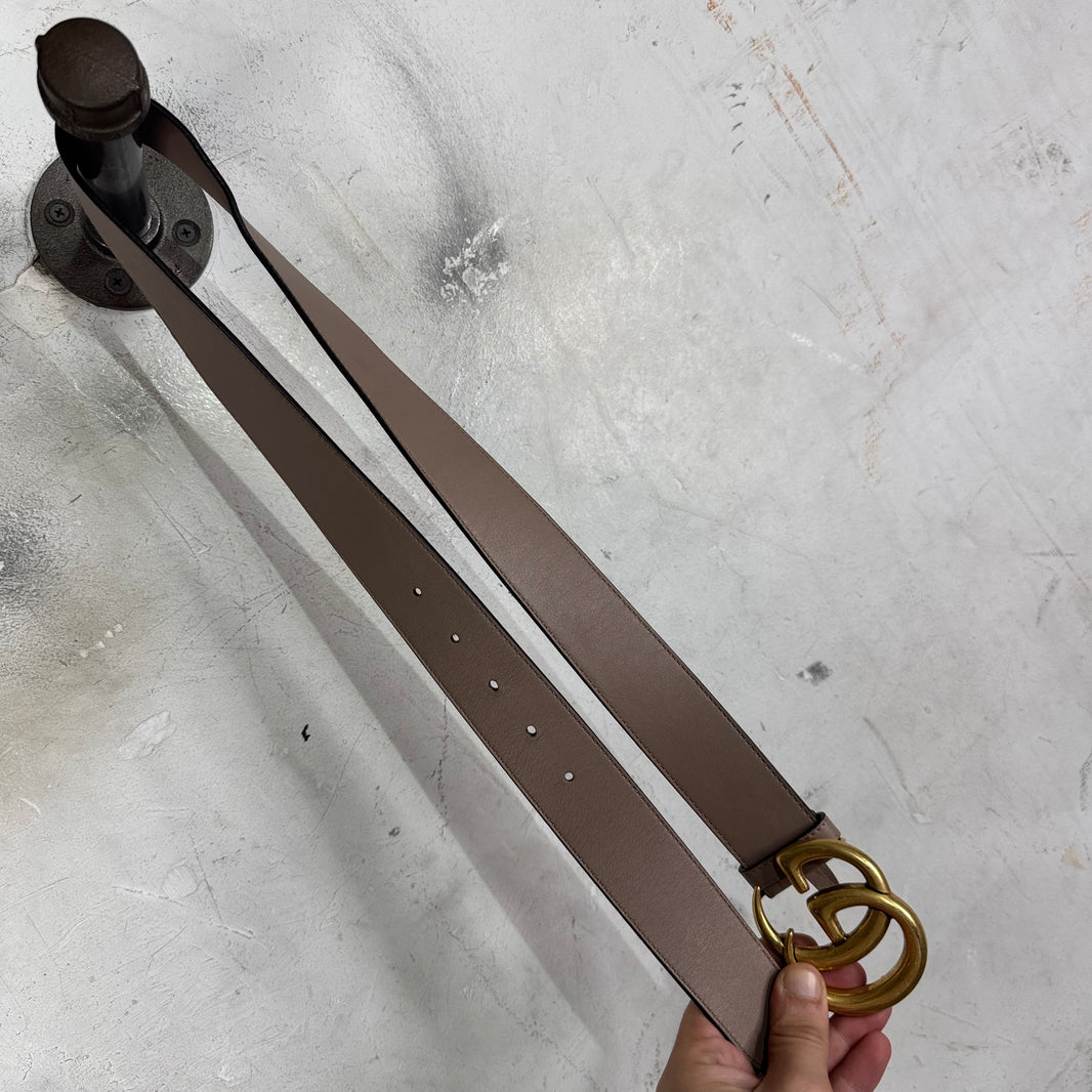 Gucci Blush Double G Belt
