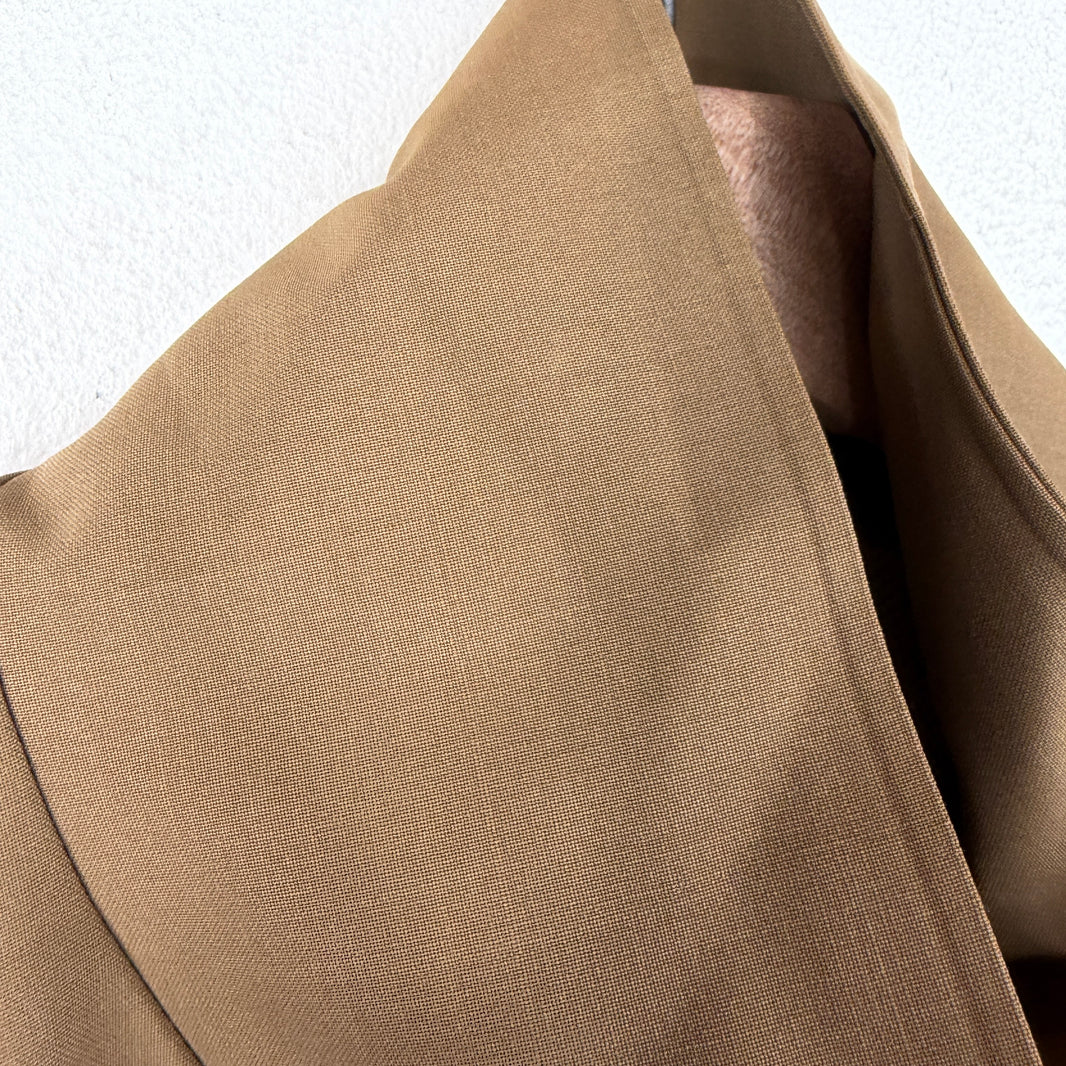 Lacoste Brown Runway Windbreaker Jacket
