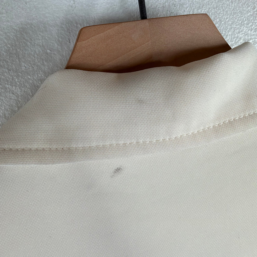 Needles White Snap Button Up Western Shirt