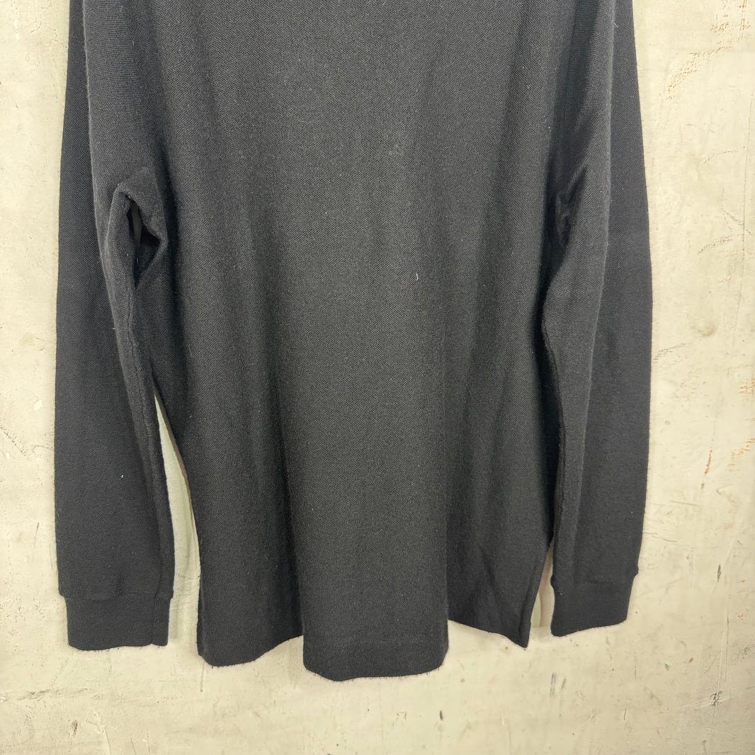 Polo Ralph Lauren Black/ Purple Cashmere Rugby