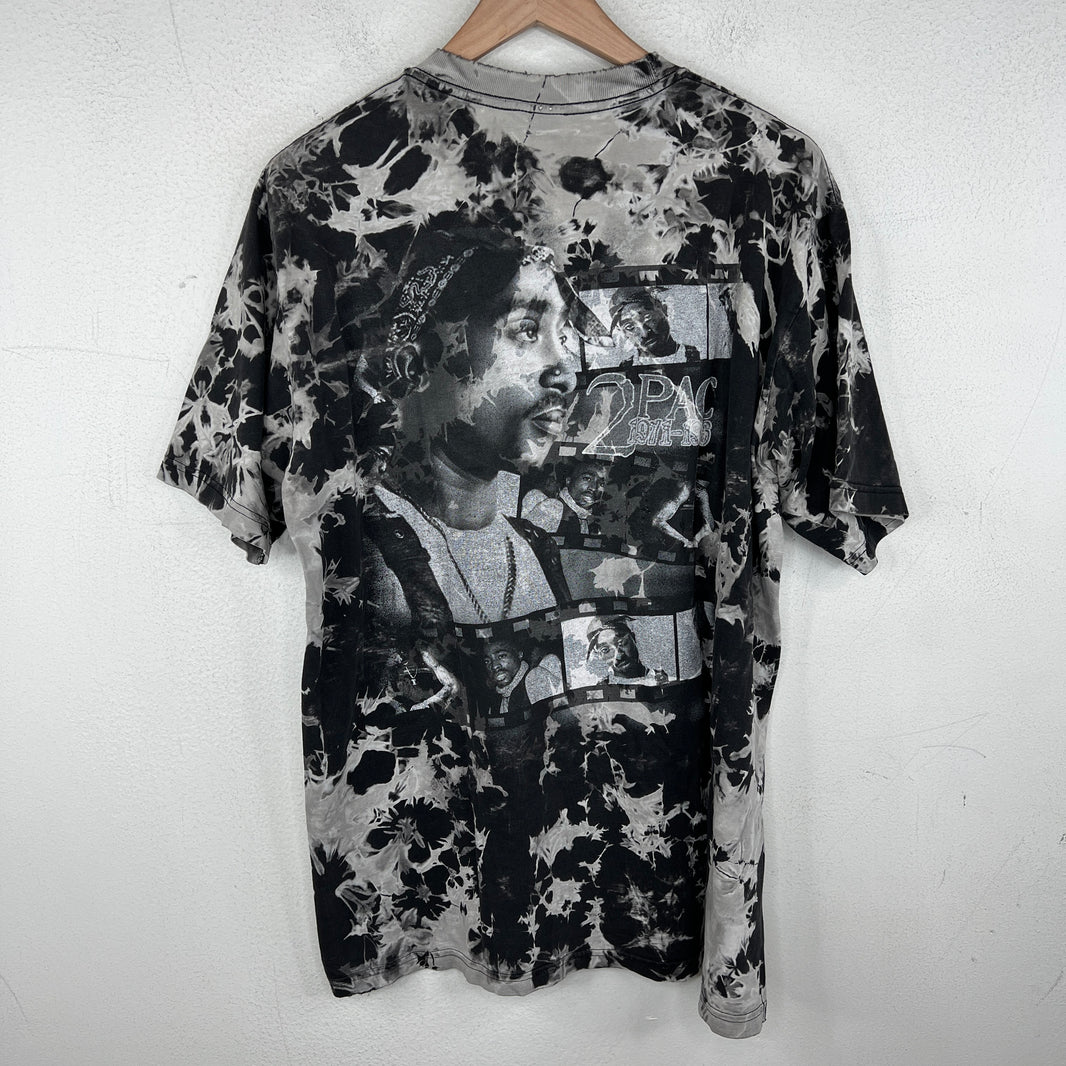 Vintage Tupac Shakur Dyed Memorial T-Shirt