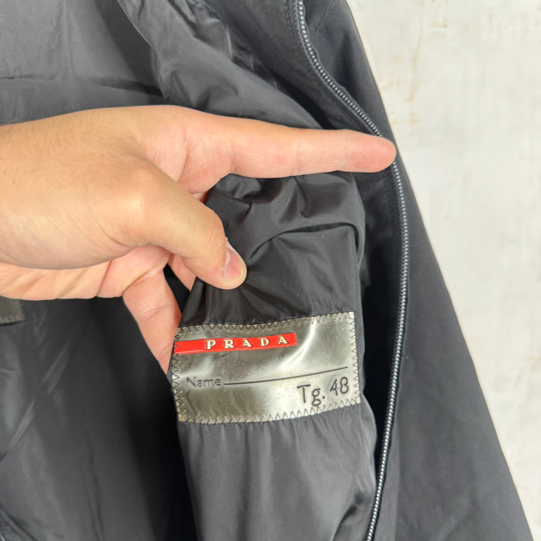 Prada Linea Rosa Hooded Shell Jacket