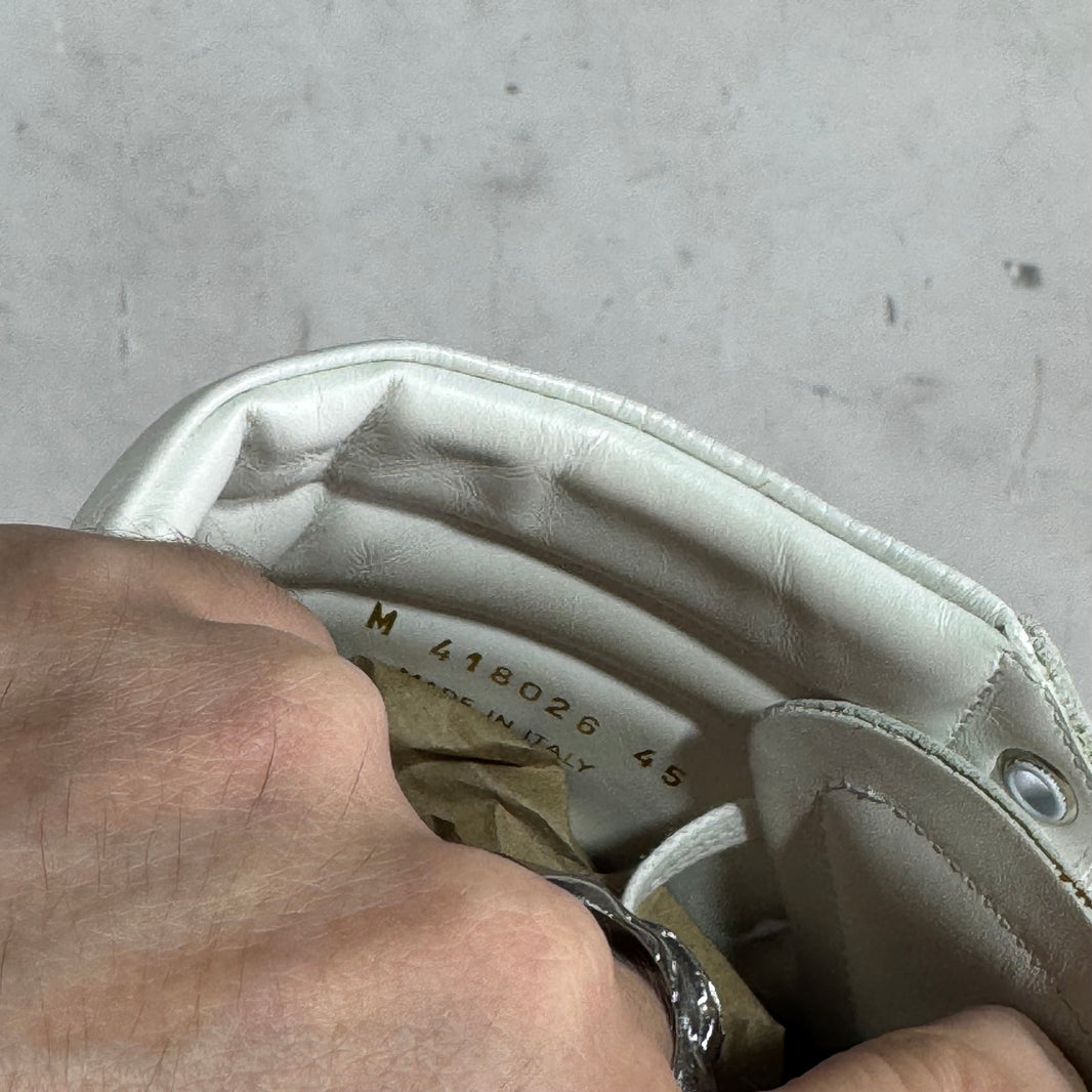 Saint Laurent White/Silver SL/10H Sneakers