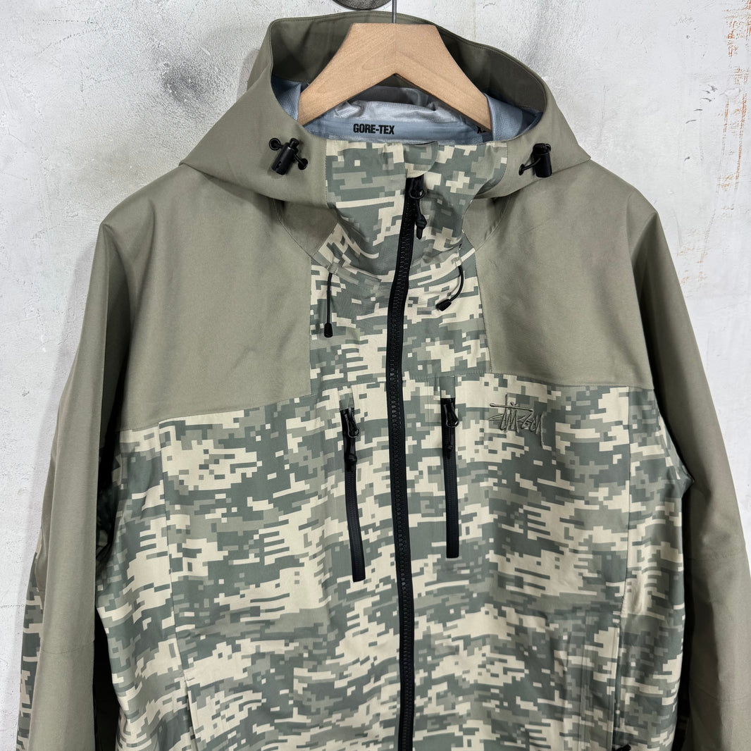Stussy x Goretex Digi Camo Shell Jacket