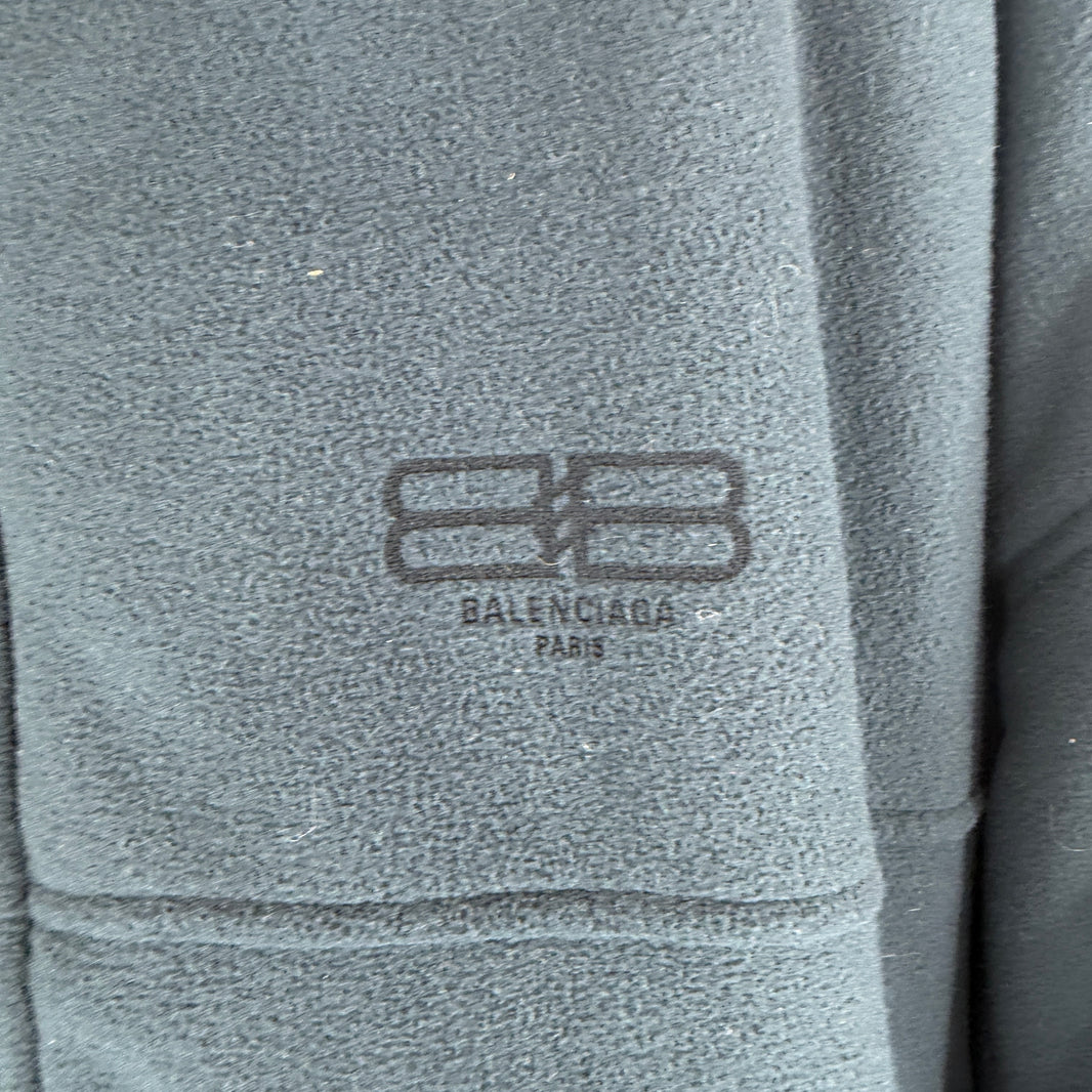 Balenciaga Interlock BB Reversible Fleece Puffer Jacket